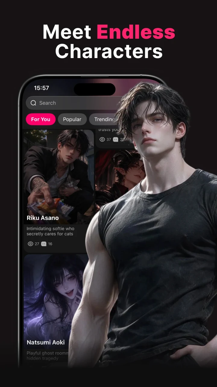 Discover characters in Feva